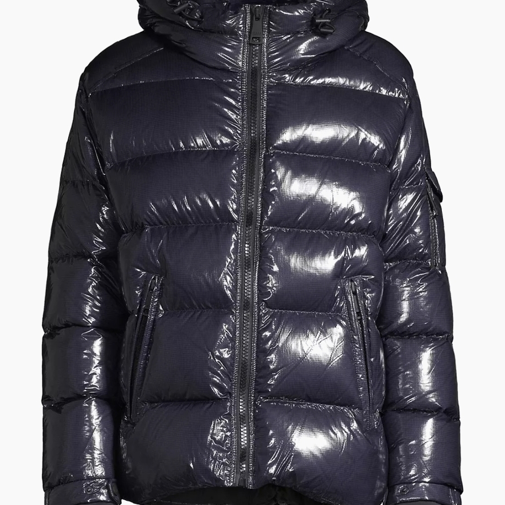 S.A.M Shiny  Puffer Jacket Storm Color (Dark Blue)